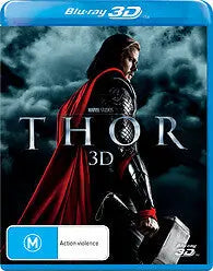 Thor 3D (Blu-Ray) Brand New & Sealed - Region B - All Elite DVDs