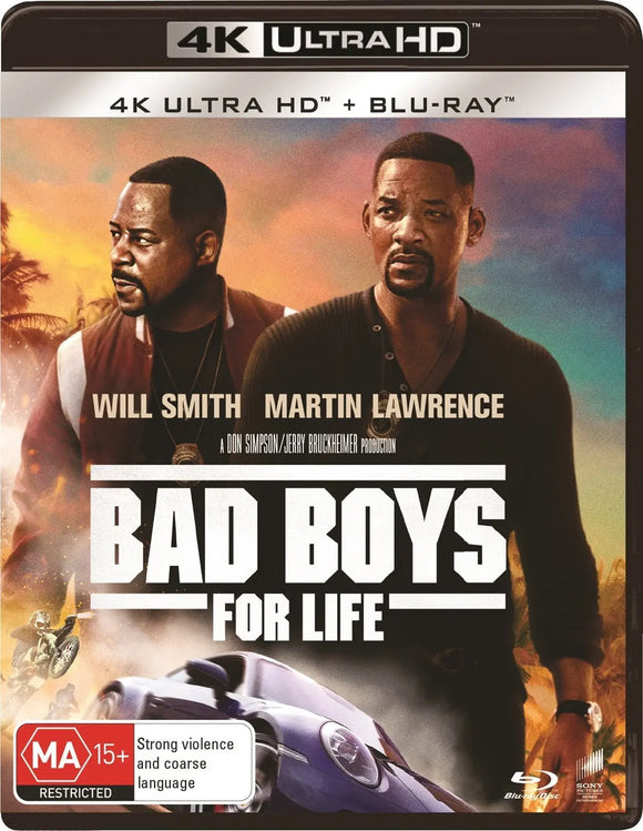 Bad Boys For Life(4K-UHD/Blu-Ray)New & Sealed - Region Free - All Elite DVDs