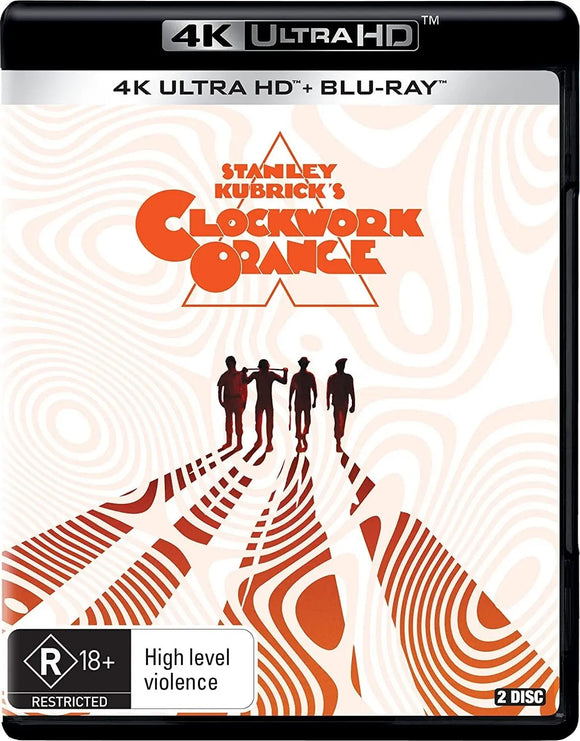 A Clockwork Orange(4K-UHD/Blu-Ray)New & Sealed - Region Free - All Elite DVDs