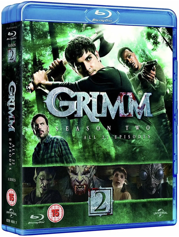 Grimm - Season 2 (Blu-Ray) Brand New & sealed - Region B - All Elite DVDs