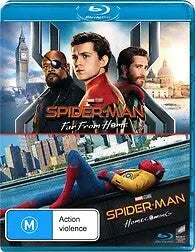 Spider-Man Homecoming / Spider-Man Far From Home (Blu-Ray) New - Reg B - All Elite DVDs
