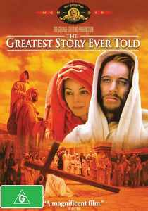 The Greatest Story Ever Told (DVD) Brand New & Sealed - Region 4 - All Elite DVDs