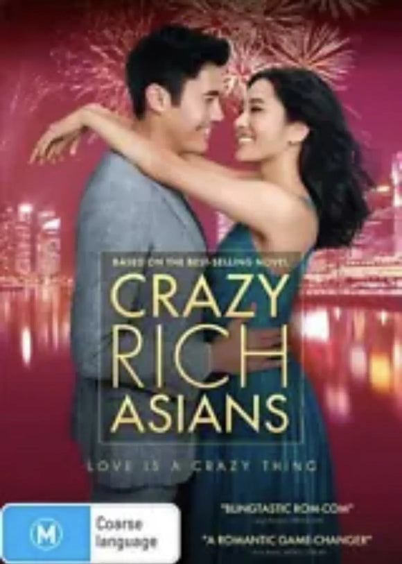 Crazy Rich Asians (DVD) New & Sealed - Region 4 - All Elite DVDs