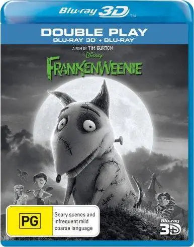 Frankenweenie 3D (Blu-Ray) New & Sealed - Region B - All Elite DVDs