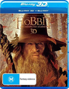 The Hobbit - An Unexpected Journey 3D (Blu-Ray) New & Sealed - Region B - All Elite DVDs