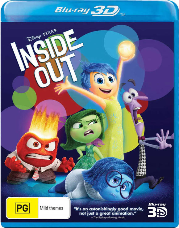 Inside Out 3D (Blu-Ray) New & Sealed - Region B - All Elite DVDs