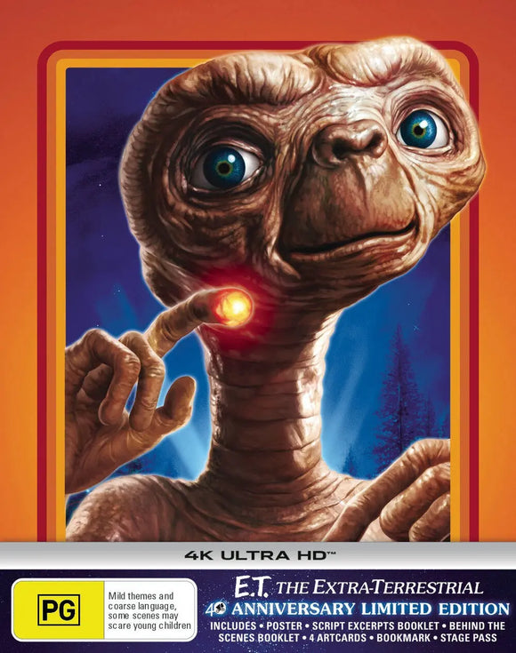 E.T The Extra Terrestrial (Limited Edition)(4K-UHD)New & Sealed - Region Free - All Elite DVDs
