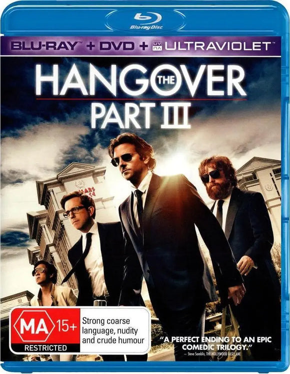 The Hangover Part III (Blu-Ray) New & Sealed - Region B - All Elite DVDs