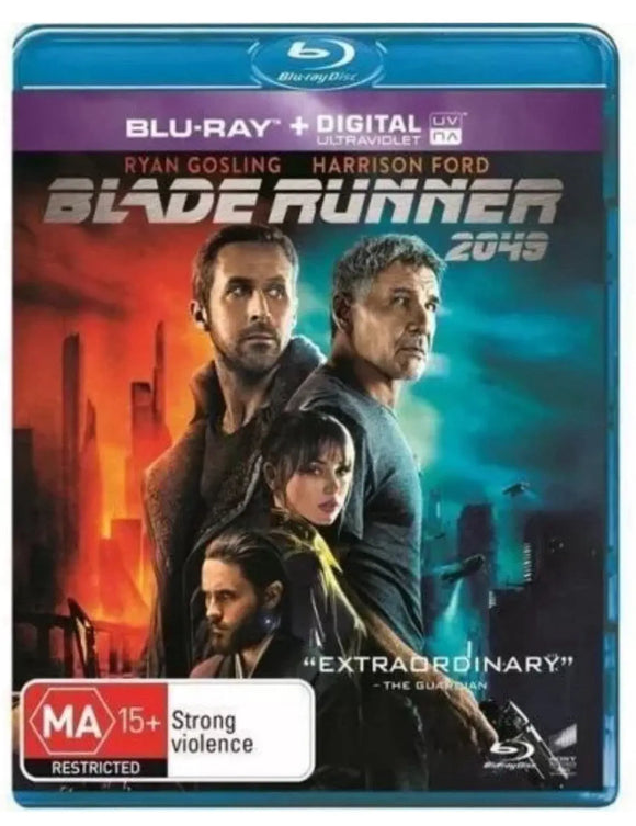 Blade Runner 2049 (Blu-Ray) Brand New & Sealed - Region B - All Elite DVDs