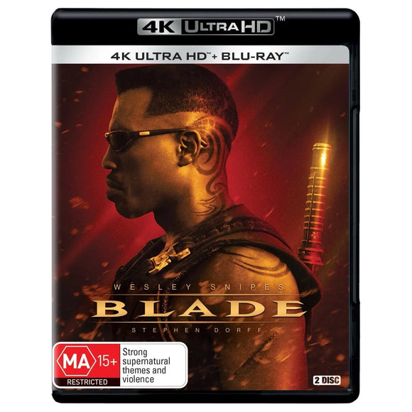 Blade (4K UHD + Blu-Ray) Brand New & Sealed - Region Free - All Elite DVDs