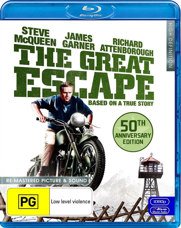 The Great Escape - 50th Anniversary Edition (Blu-Ray) Brand New & Sealed - Reg B - All Elite DVDs