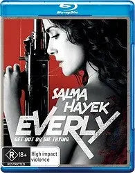 Everly (Blu-Ray) Brand New & Sealed - Region B - All Elite DVDs