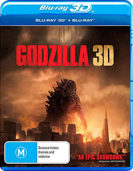 Godzilla 3D (Blu-Ray) New & Sealed - Region B - All Elite DVDs