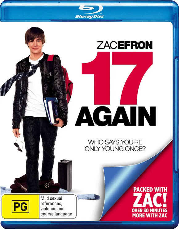 17 Again (Blu-Ray) New & Sealed - Region B - All Elite DVDs
