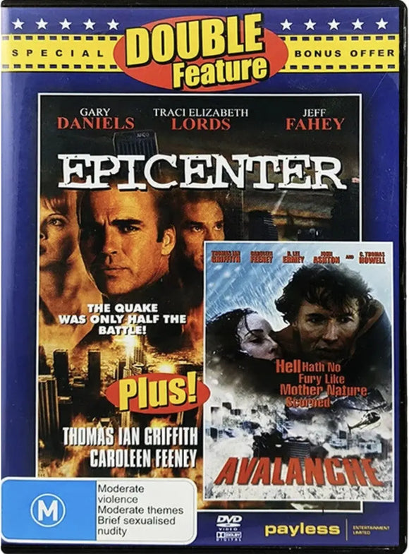 Epicenter & Avalanche (DVD) Brand New & Sealed - Region 4 - All Elite DVDs