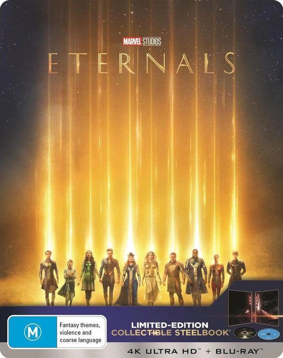 Eternals (Steelbook) (4K UHD) New & Sealed New & Sealed - All Elite DVDs