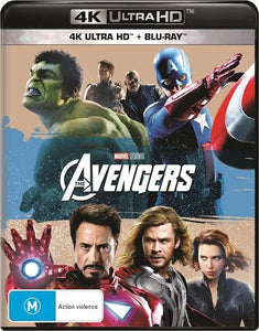 The Avengers (4K-UHD/Blu-Ray)New & Sealed - Region Free - All Elite DVDs