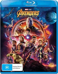 Avengers : Infinity War (Blu-Ray) New & Sealed - Region B - All Elite DVDs
