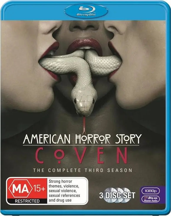 American Horror Story : Coven - Season 3 (Blu-Ray) New & Sealed - Region B - All Elite DVDs