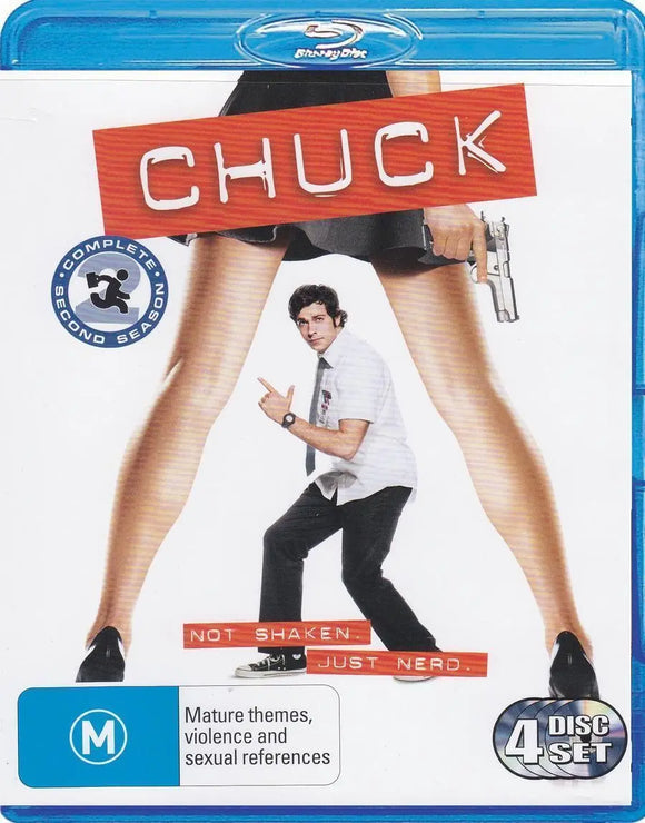 Chuck - Season 2 (Blu-Ray) New & Sealed - Region B - All Elite DVDs