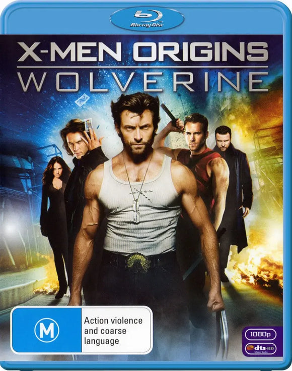 X-Men Origins : Wolverine (Blu-Ray) New & Sealed - Region B - All Elite DVDs