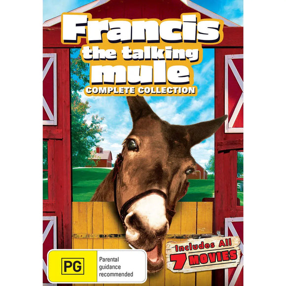 Francis The Talking Mule - The Complete Series (DVD) New & Sealed - Region 4 - All Elite DVDs