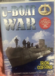 U-Boat War Iron Coffins (DVD) Brand New & Sealed - Region 4 - All Elite DVDs