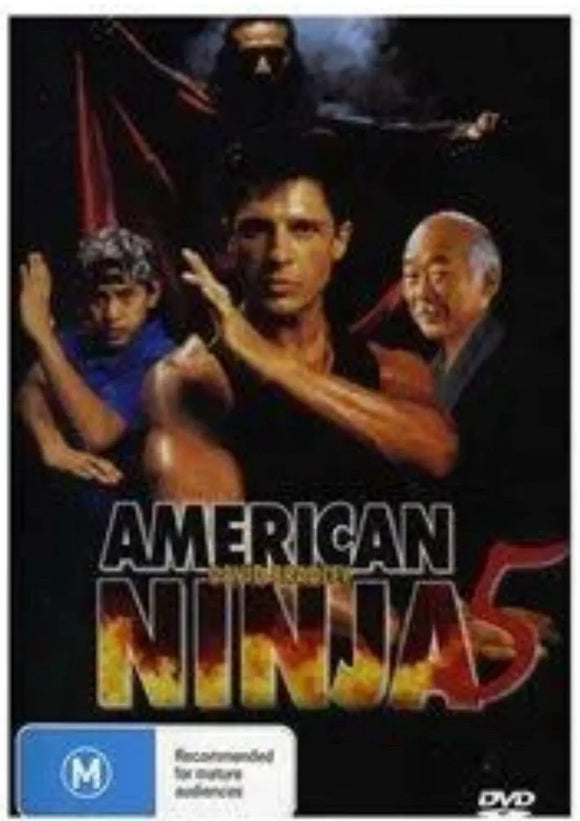 American Ninja 5 (DVD) Brand New & Sealed - Region 4 - All Elite DVDs