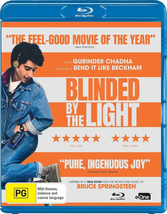 Blinded By The Light (Blu-Ray) New & Sealed - Region B - All Elite DVDs