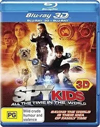 Spy Kids: All The Time In The World 3D + 2D (Blu-Ray) New & Sealed - Reg B - All Elite DVDs
