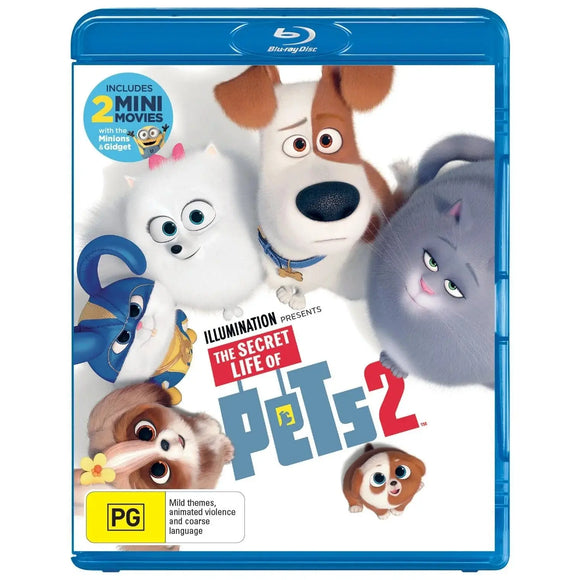 The Secret Life Of Pets 2 (Blu-Ray) Brand New & Sealed - Region B - All Elite DVDs
