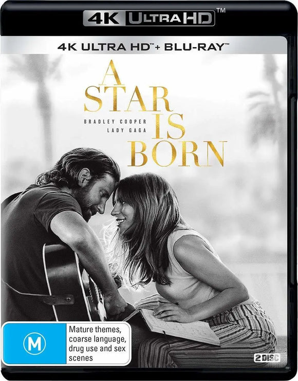 A Star Is Born (4K-UHD + Blu-Ray) Brand New & Sealed New & Sealed - Region B - All Elite DVDs