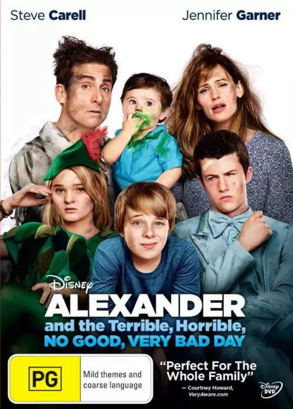 Alexander & the Terrible,Horrible, No Good, Very Bad Day (DVD) New & Sealed - R4 - All Elite DVDs