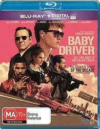 Baby Driver (Blu-Ray) New & Sealed - Region B - All Elite DVDs
