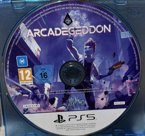 Arcadegeddon (PS5 Game) Mint Condition - No Case - All Elite DVDs