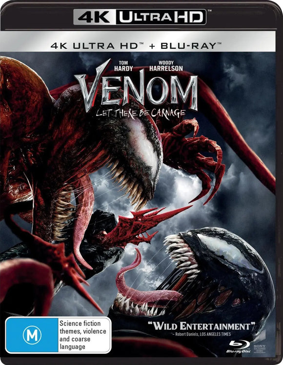 Venom: Let There Be Carnage (4K-UHD/Blu-Ray)New & Sealed - Region Free - All Elite DVDs