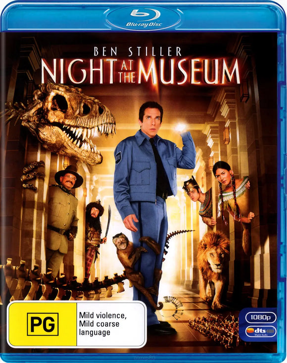 Night At The Museum (Blu-Ray) New & Sealed - Region B - All Elite DVDs