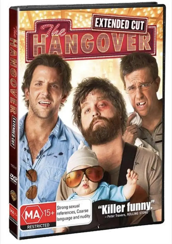 The Hangover (DVD) Brand New & Sealed - Region 4 - All Elite DVDs