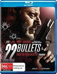 22 Bullets (Blu-Ray) New & Sealed - Region B - All Elite DVDs