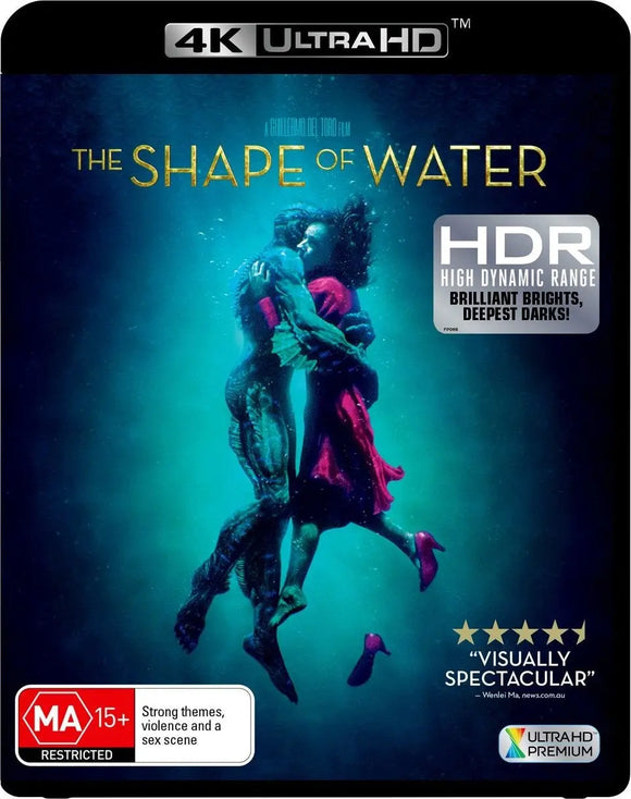 The Shape Of Water(4K-UHD)New & Sealed - Region Free - All Elite DVDs
