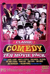 Classic Comedy : 10 Movie Pack (DVD) Brand New & Sealed - Region 4 - All Elite DVDs