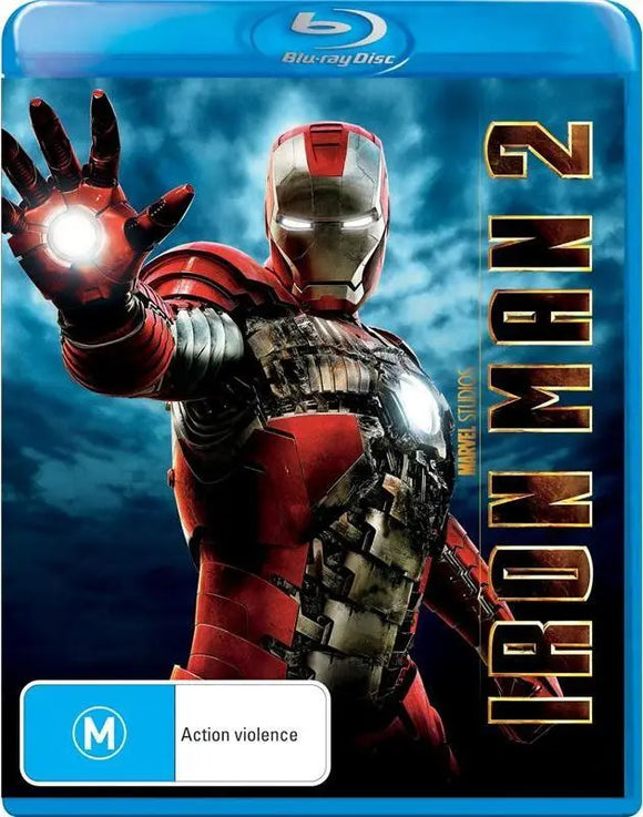 Iron Man 2 (Blu-Ray) New & Sealed - Region B - All Elite DVDs