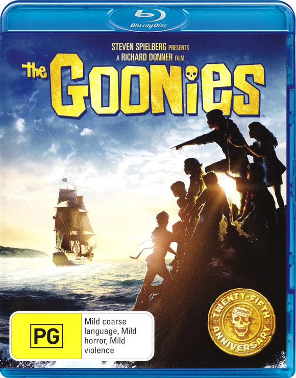 The Goonies (Blu-Ray) New & Sealed - Region B - All Elite DVDs