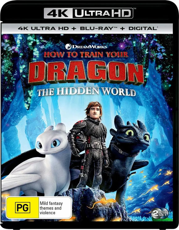 How To Train Your Dragon: The Hidden World (4K-UHD/Blu-Ray)New & Sealed - All Elite DVDs