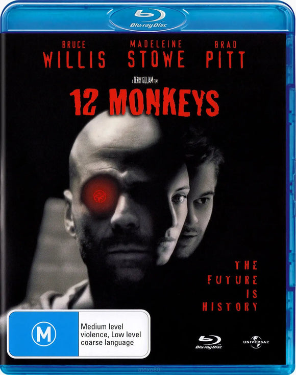 12 Monkeys (Blu-Ray) New & Sealed - Region B - All Elite DVDs