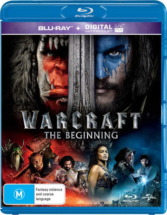 Warcraft: The Beginning (Blu-Ray) New & Sealed - Region B - All Elite DVDs