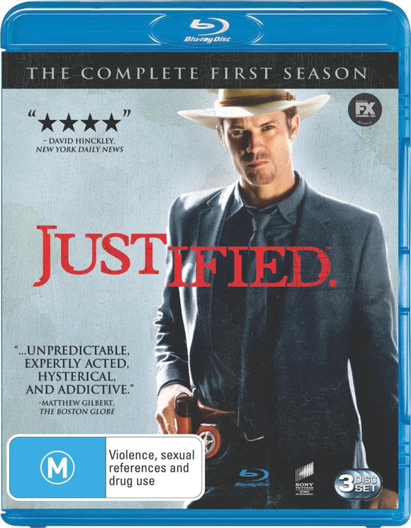 Justified - Season 1 (Blu-Ray) New & Sealed - Region B - All Elite DVDs