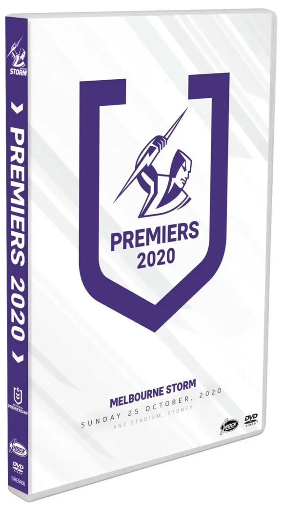 NRL Premiers 2020 - Melbourne Storm : Grand Final (DVD) New & Sealed - Region 4 - All Elite DVDs