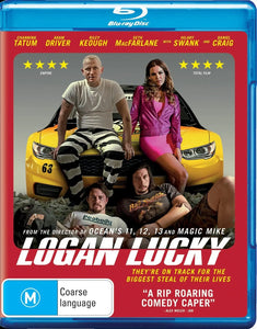 Logan Lucky (Blu-Ray) New & Sealed - Region B - All Elite DVDs