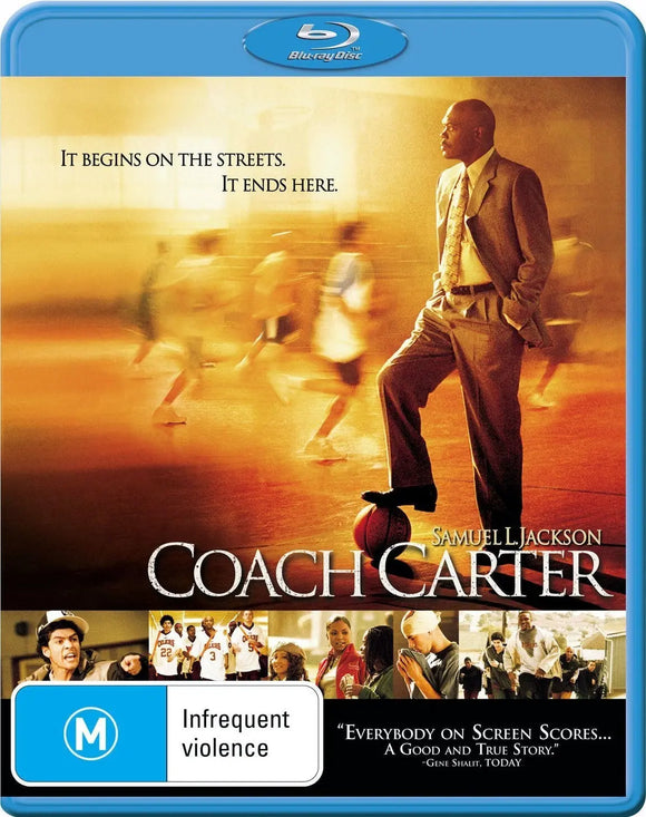 Coach Carter (Blu-Ray) New & Sealed - Region B - All Elite DVDs